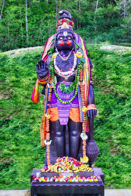 Sri Hanuman with Pedestal